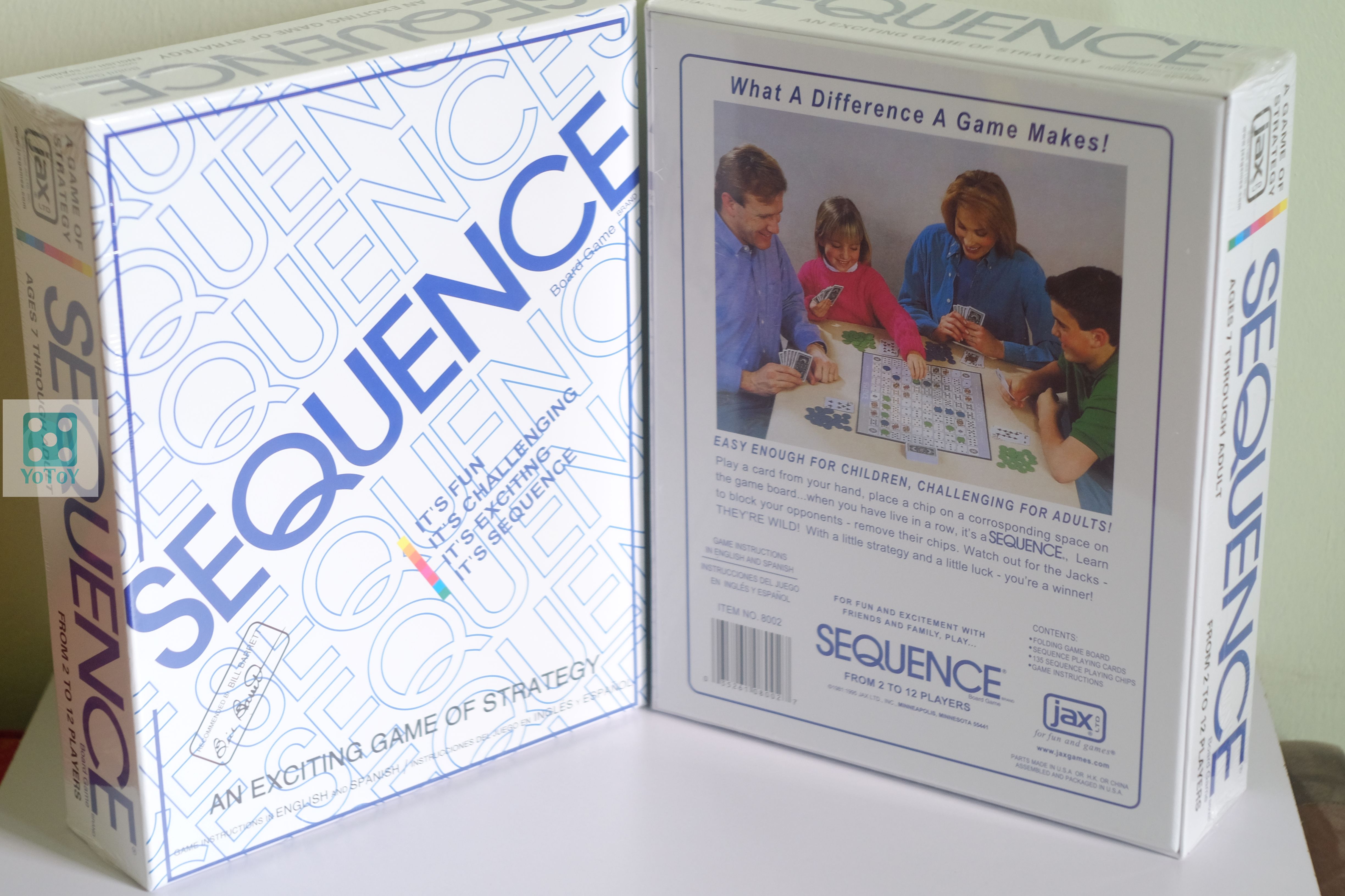 Sequence boardgame bộ trò chơi giải trí hấp dẫn chất lượng (bản tiếng Anh)