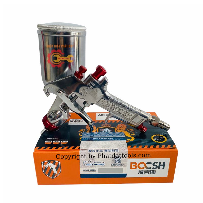 Súng Phun Sơn BOCSH W-71 Cao Cấp-Hàng chất lượng.