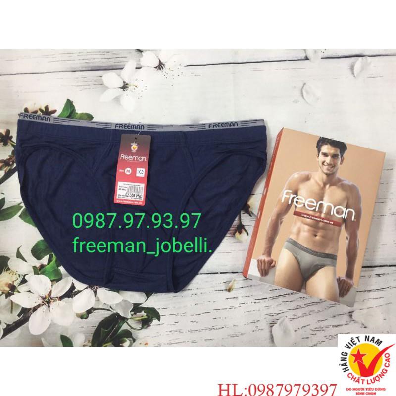 Quần xì nam cotton lụa Freeman 6043
