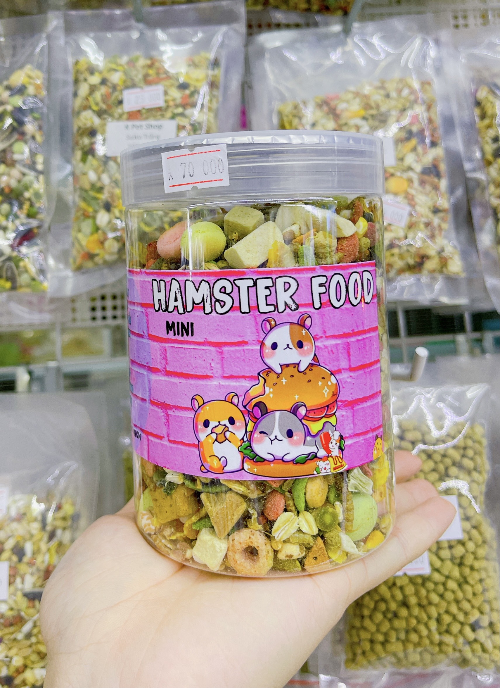 Thức Ăn Trộn Hãng Cho Hamster 🐶 Thức Ăn Trộn Cho Bear Tạng To cho ww robo bear campell Trộn từ các hãng