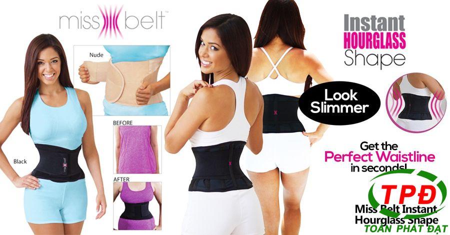 Đai Nịt Bụng Làm Thon Eo Miss Belt