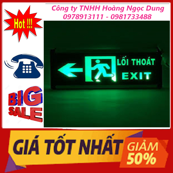 ĐÈN EXIT THOÁT HIỂM, ĐÈN CHỈ DẪN LỐI THOÁT, ĐÈN THOÁT HIỂM PHÒNG CHÁY CHỮA CHÁY, ĐÈN AN TOÀN LAO ĐỘNG