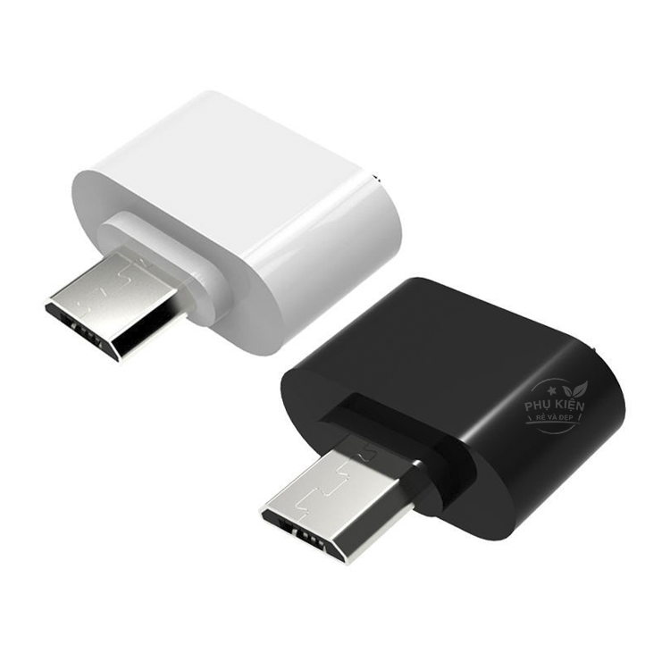 [HCM]Đầu chuyển USB 2.0 sang Micro USB (Đen)