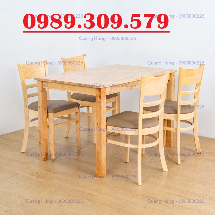 Bộ bàn ăn 4 ghế giá rẻ hcm