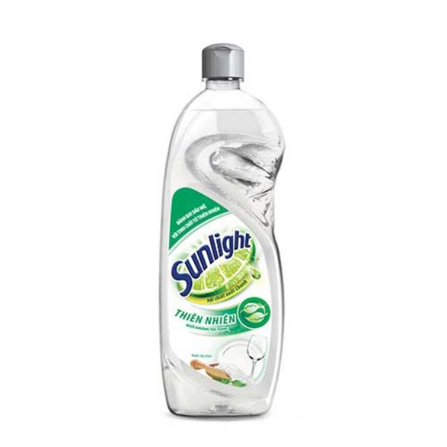 Nước rửa chén Sunlight thiên nhiên chai 750g,