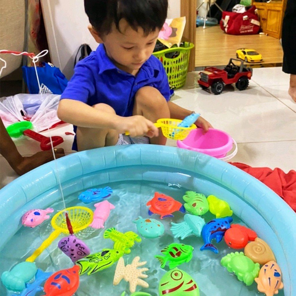 BỘ ĐỒ CHƠI BỂ CÂU CÁ PHAO 2 NGƯỜI