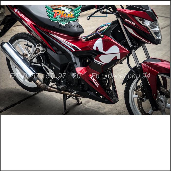 Tem rời Sonic Movistar trắng đỏ (h)|mẫu mã đa dạng|chi tiết sắc nét|nhận làm Tem rời theo yêu cầu, cam kết hàng đúng với hình mô tả