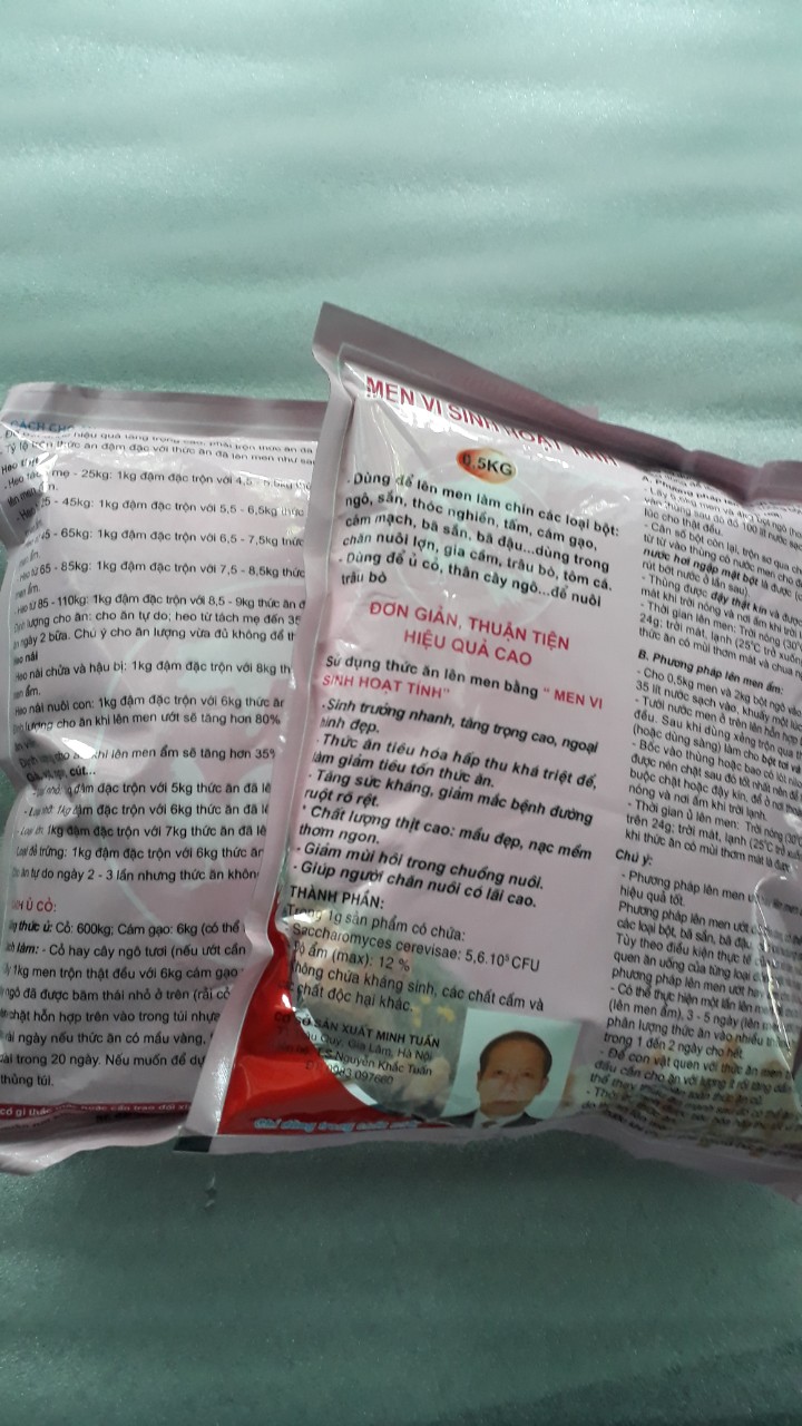 men ủ thức ăn 0.5kg