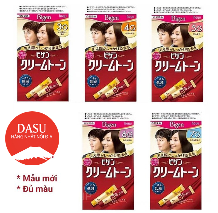 NHUỘM TÓC BIGEN NỘI ĐỊA NHẬT (NHIỀU MÀU) - HÀNG NỘI ĐỊA NHẬT