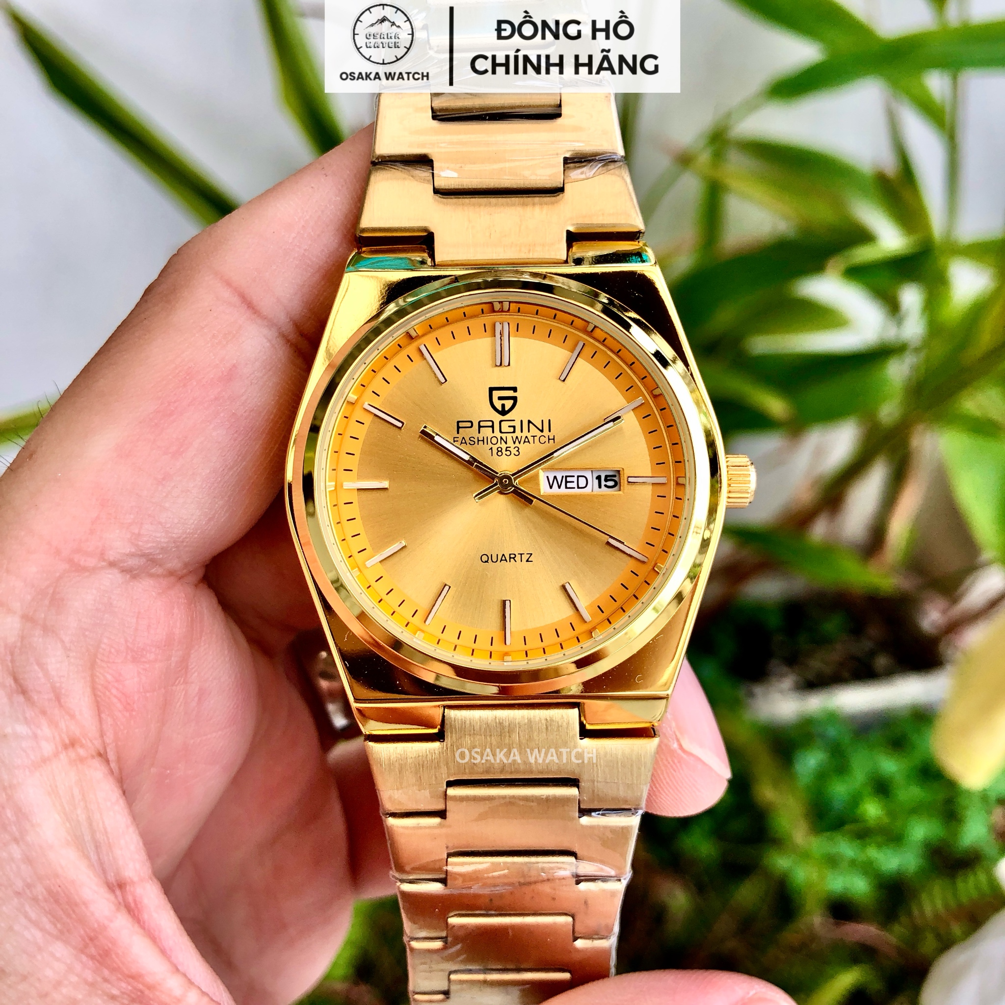 Đồng Hồ Nam PAGINI PRX 40mm Dây Kim Loại Chính Hãng Fullbox Giá Rẻ Cao Cấp Sang Trọng - Trắng