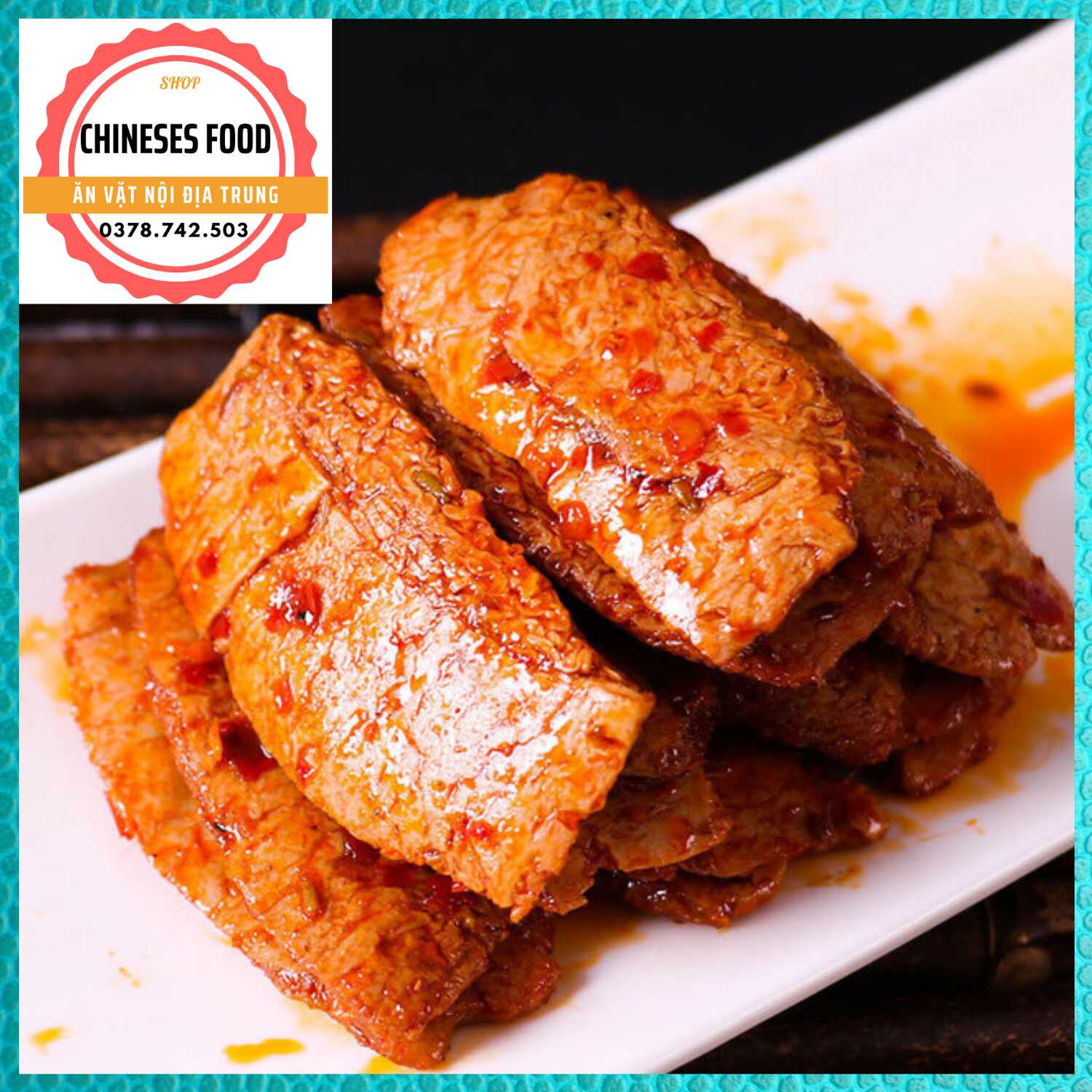 Thịt nướng chay BBQ- Hiệu Cô Gái 26G Chinesefood