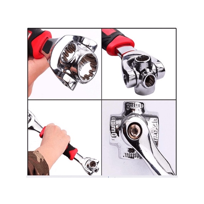 Cờ Lê 8 Đầu Xoay Đa Năng 48 Trong 1