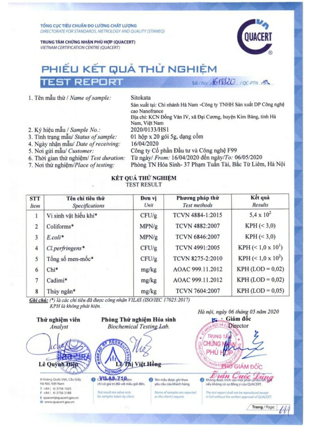 [HCM]Bột cần tây sitokata sấy lạnh chính hãng (1 hộp 20 gói)