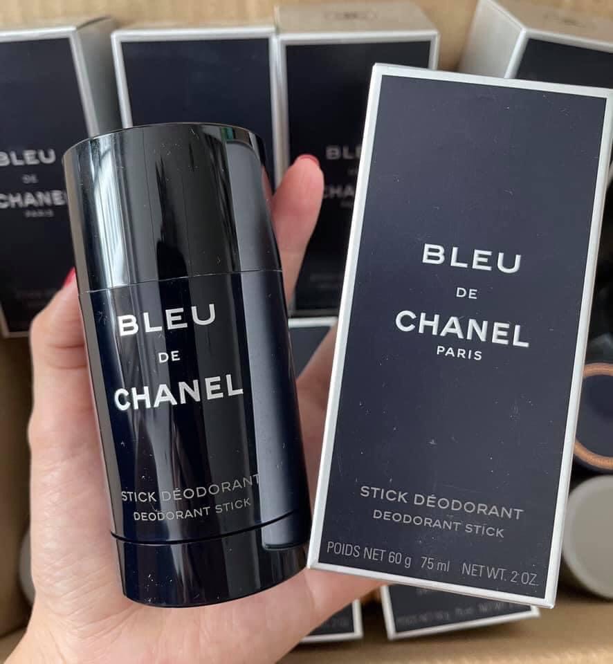 [HCM]LĂN KHỬ MÙI NAM CHANEL BLUE DẠNG SĂP 75gr.