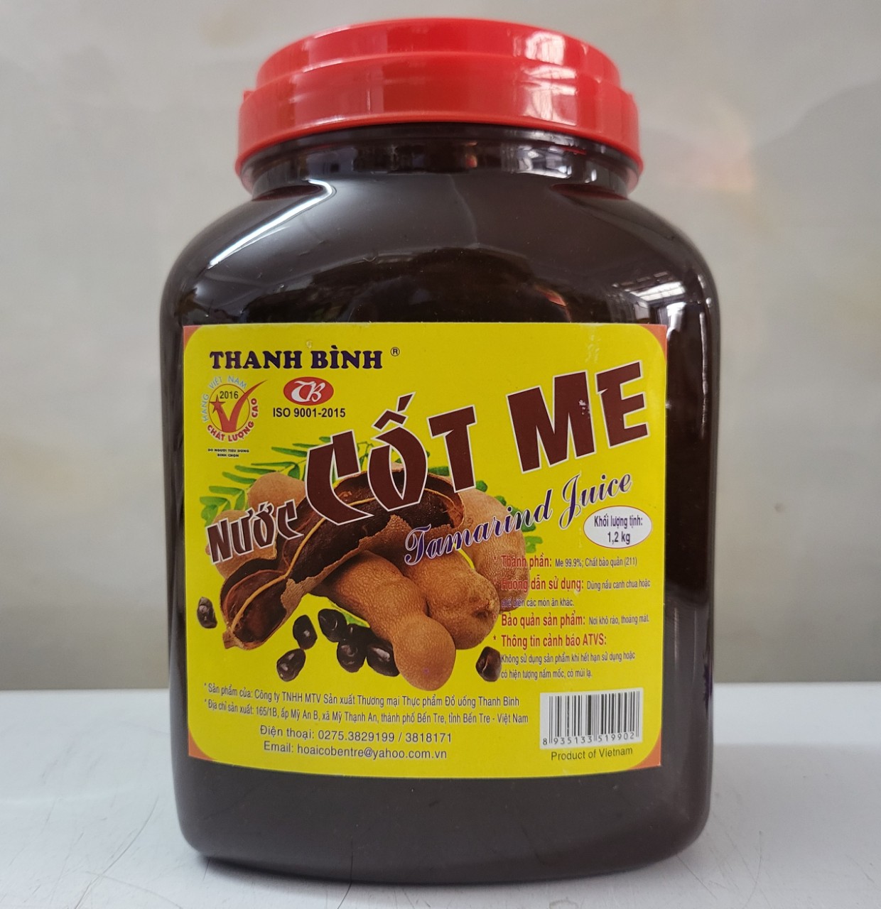 Nước cốt me thanh bình mashed tamarind juice