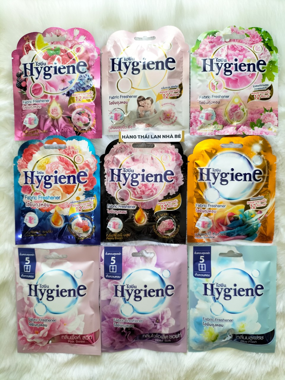 Túi Thơm Hygiene Thái Lan nhiều mùi thơm