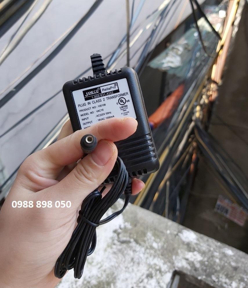 Bộ nguồn xoay chiều AC 16v 1000ma cao cấp