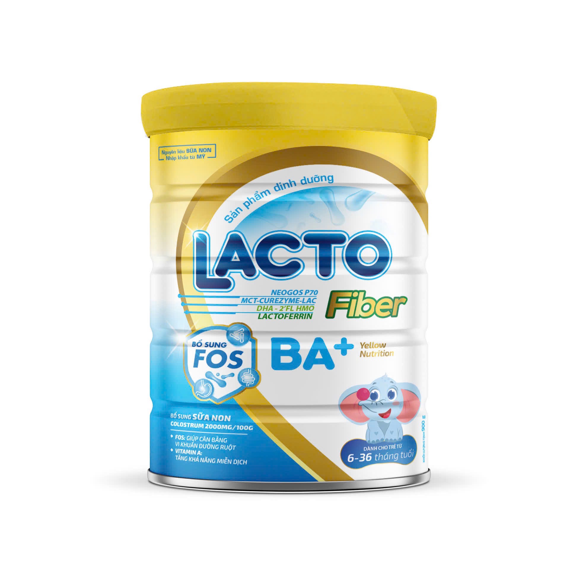 Sữa Mát Lacto Fiber BA 2+( 6-36 tháng)