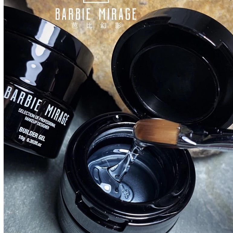 Gel đắp barbie mirage hũ to 40g- gel đắp cao cấp không nóng độ bền cao