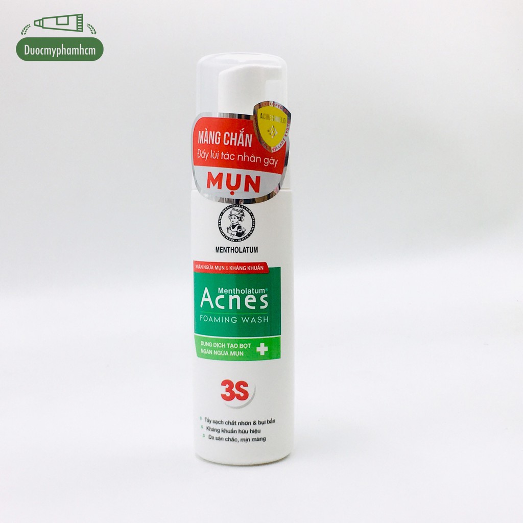 [HCM]Dung Dịch Tạo Bọt Ngăn Ngừa Mụn Acnes Foaming Wash 150ml