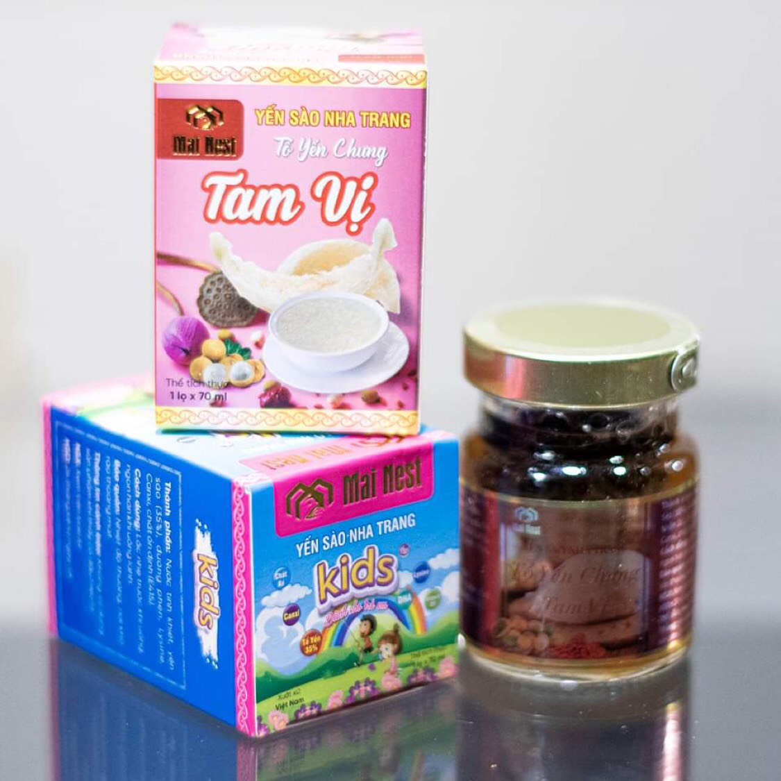 Yến chưng Mainest Tam vị tốt cho sức khỏe