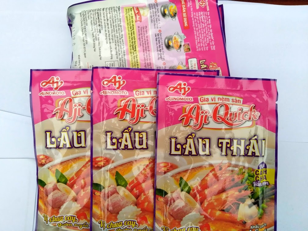 2 Gói Gia vị Lẩu Thái AJi - Quick (gia vị lẩu)