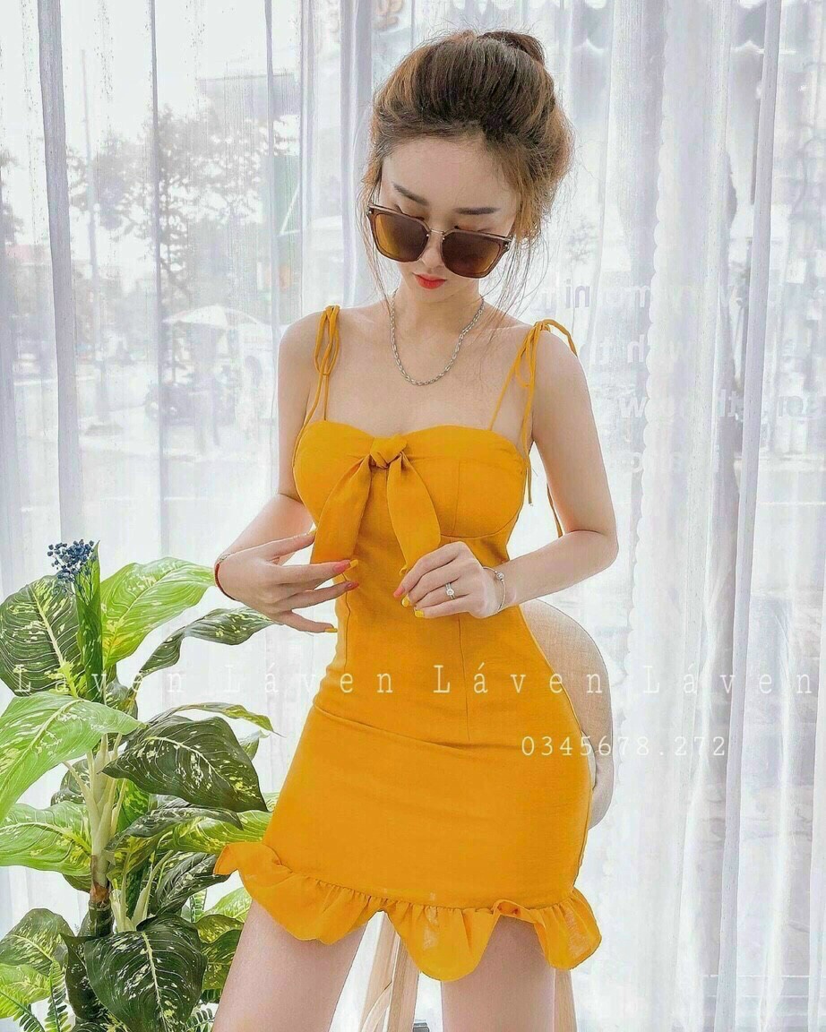 ĐẦM 2 DÂY ĐUÔI CÁ NƠ CÓ MÚT NGỰC SIÊU XINH