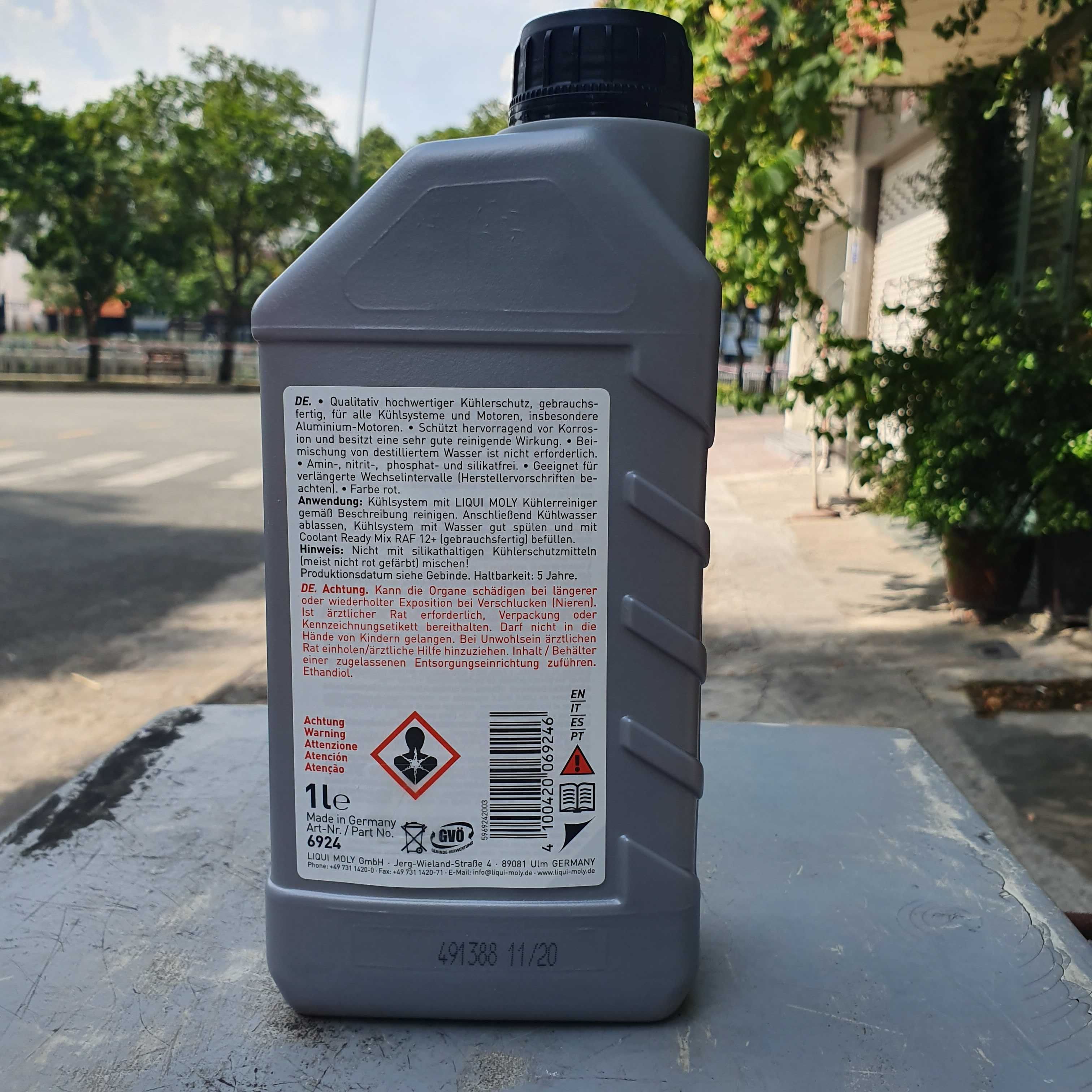 NƯỚC LÀM MÁT ĐỎ LIQUI MOLY (PHA SẴN) - 6924