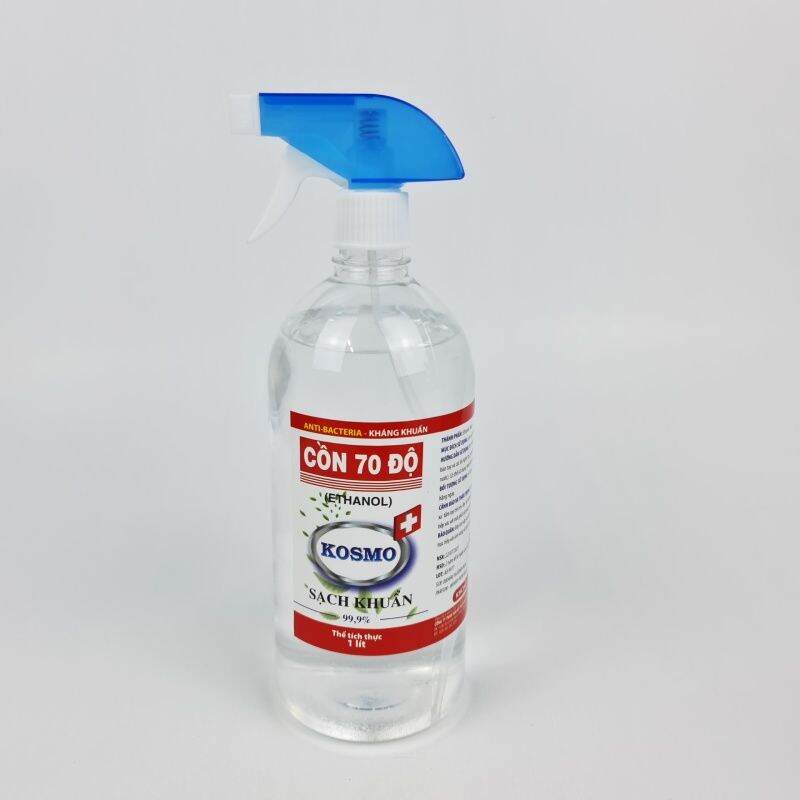 Dung Dịch Sát Khuẩn 70° Xịt Sát Khuẩn An Toàn 1 lít.