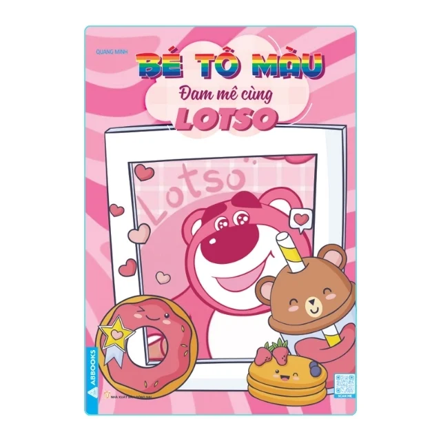 Bé tô màu: Đam mê cùng Lotso (Combo 4 cuốn)