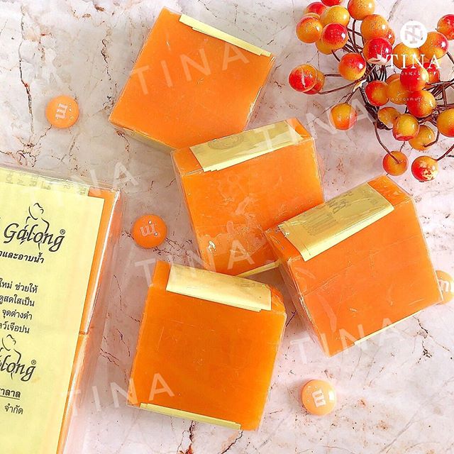 [HCM]Xà phòng Nghệ mụn Trắng da Galong Herbal 60 gram