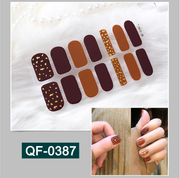 Combo 2 tấm Sticker Dán Móng Tay Mẫu Mới