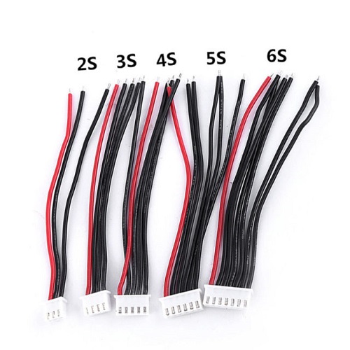 Bộ 4 Dây Cáp Sạc Cân Bằng Pin 2S 3P DIY