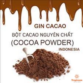 Bột Ca cao nguyên chất Indonesia - Túi 100g