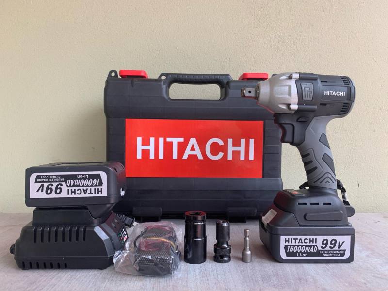 Siết bulong Hitachi không chổi than 99v - 2pin