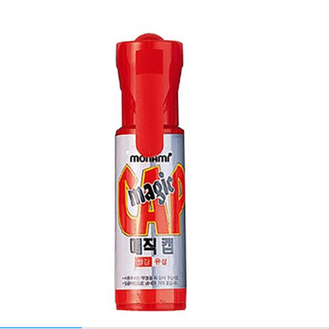 Lẻ 1 Cây Bút Lông Dầu Monami Magic CAP-Mực Xanh/Đỏ/Đen