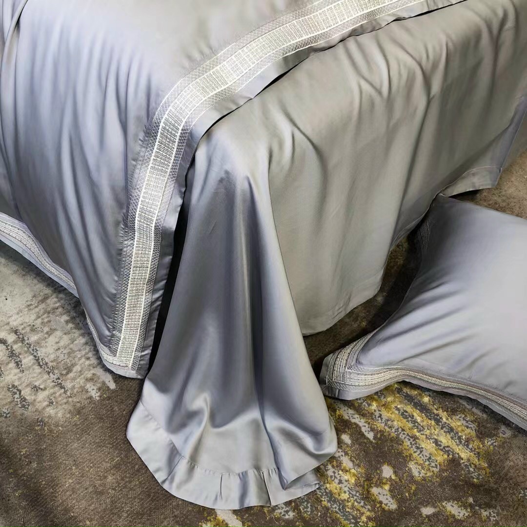 (❤XẢ K LỢI NHUẬN) SET CHĂN GA GỐI LỤA TENCEL DỆT 100S ĐẲNG CẤP HOÀNG GIA