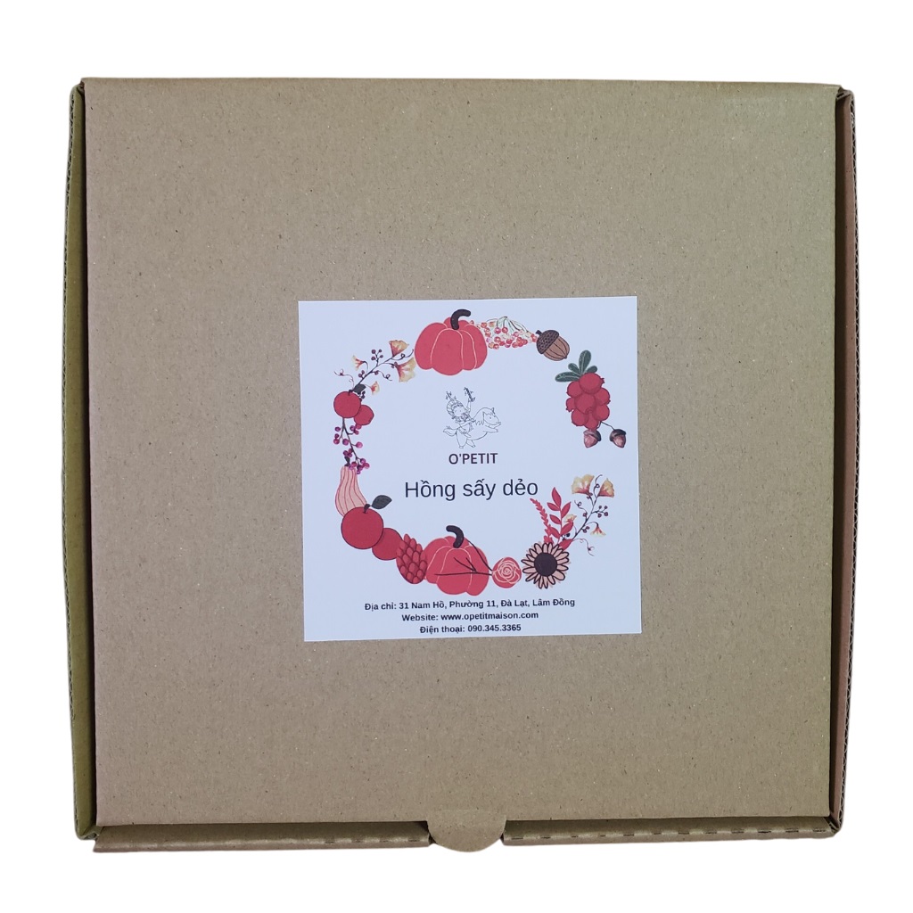 Hồng sấy dẻo Đà Lạt 500gr