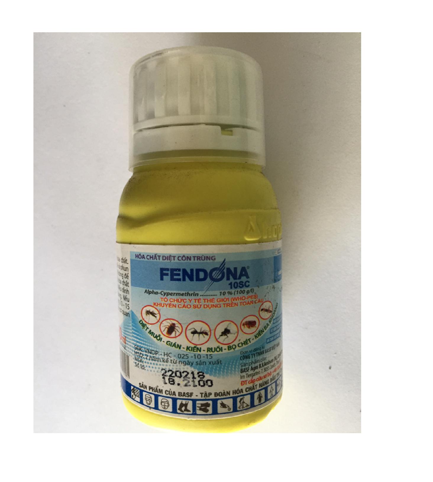 Sản phẩm FENDONA diệt côn trùng gây hại như kiến dán muỗi
