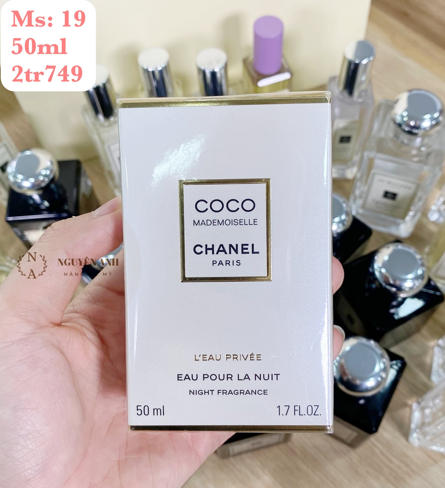 Nước Hoa Chanel Coco Mademoiselle 100ml  Eau Pour La Nuit   Phanphoimyphamgiasicom