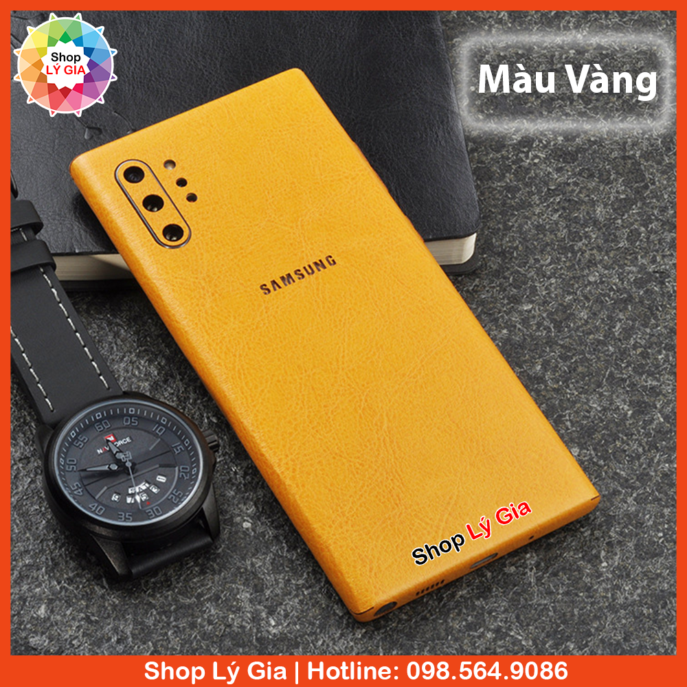 Miếng dán da cho Galaxy Note 20 Ultra / Note 20 / Note 10 Plus / Note 10