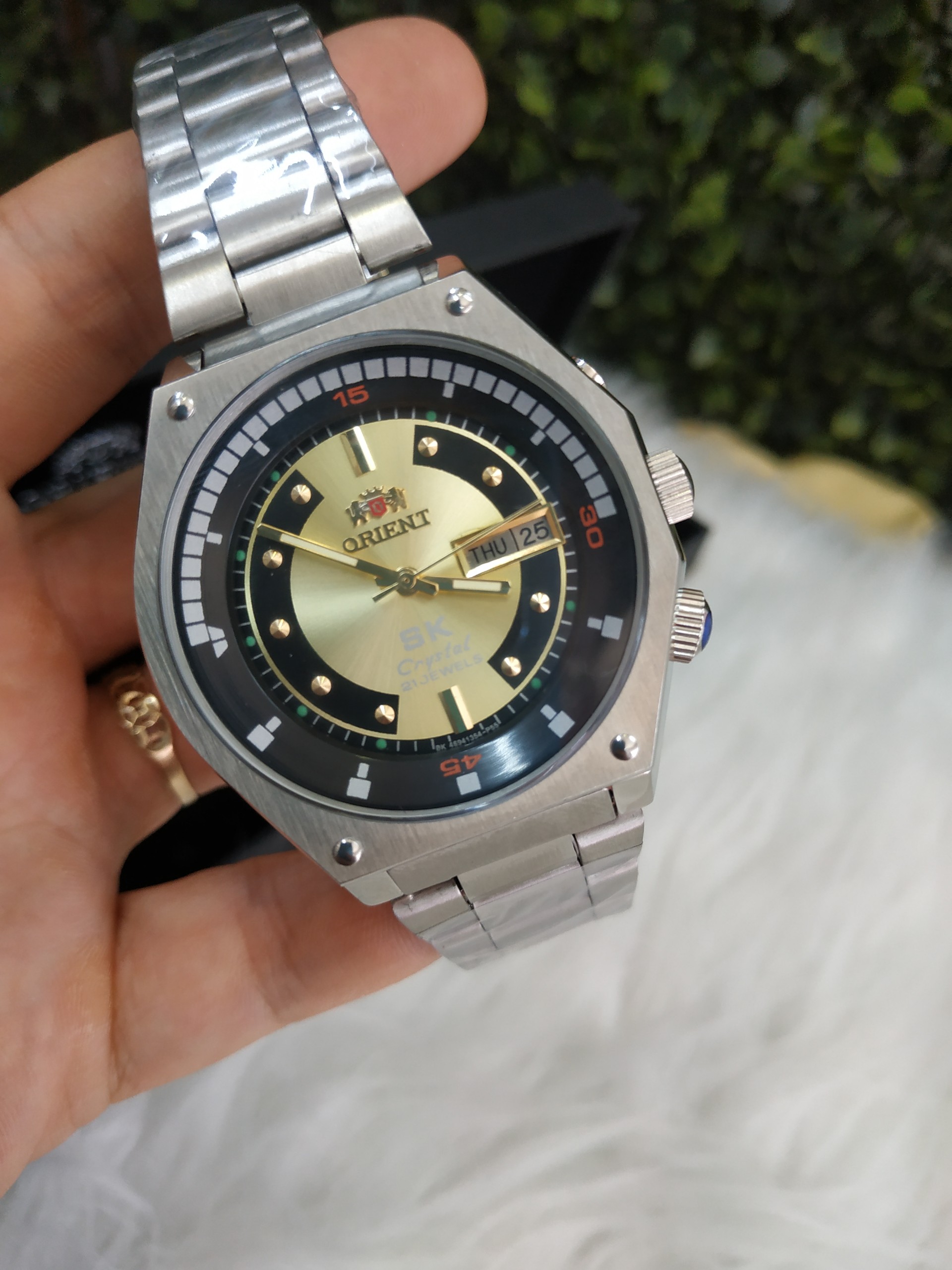 { RẺ VÔ ĐỐI }{ BẢO TÍN ĐỒNG HỒ SHOP SỊN LAZADA } Đồng Hồ Orient Nam Sk Mặt Lửa Automatic Japan + Thẻ Bảo Hành