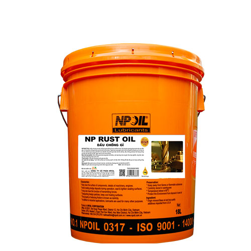 NPOIL - Dầu chống gỉ NP RUST OIL - Xô 18 Lít