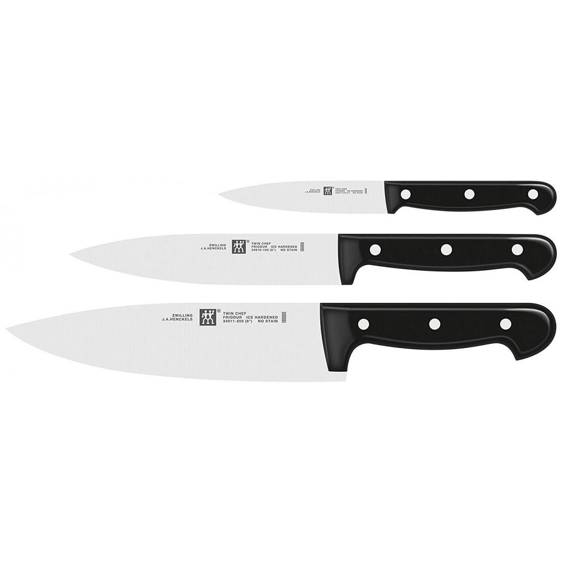 Bộ Dao 3 Món Zwilling Twin Chef