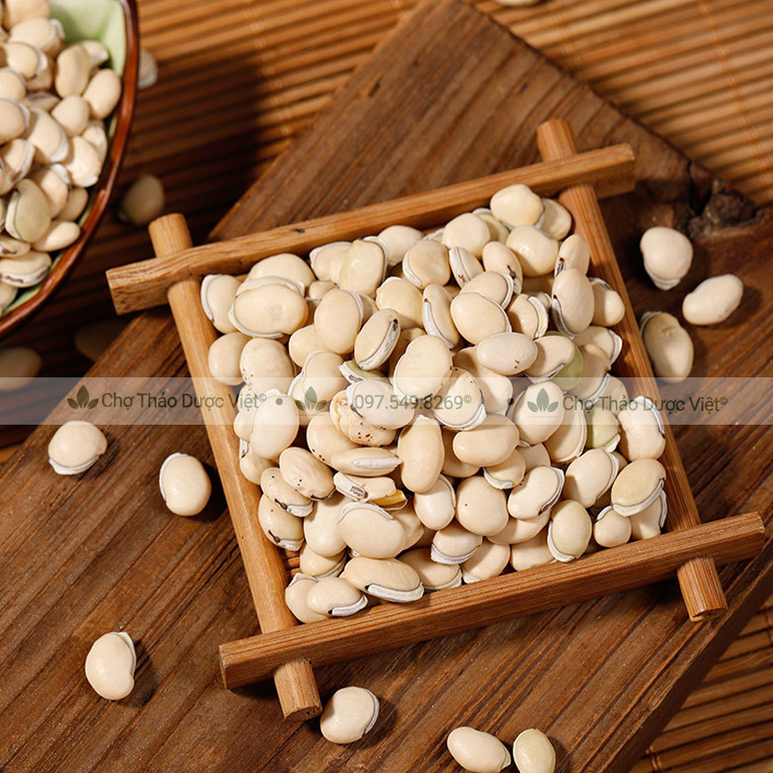 Bạch Biển Đậu 100g, đậu ván trắng, đỗ ván, khô, sạch, đẹp - Chợ Thảo Dược Việt