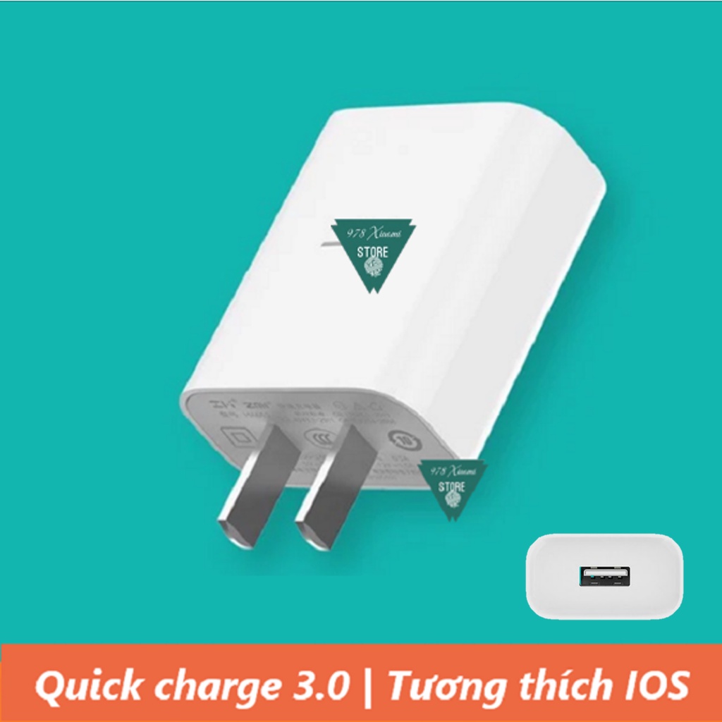 Củ sạc nhanh 18w xi aomi zmi ha612 - cốc sạc nhanh xi aomi zmi ha612 18w
