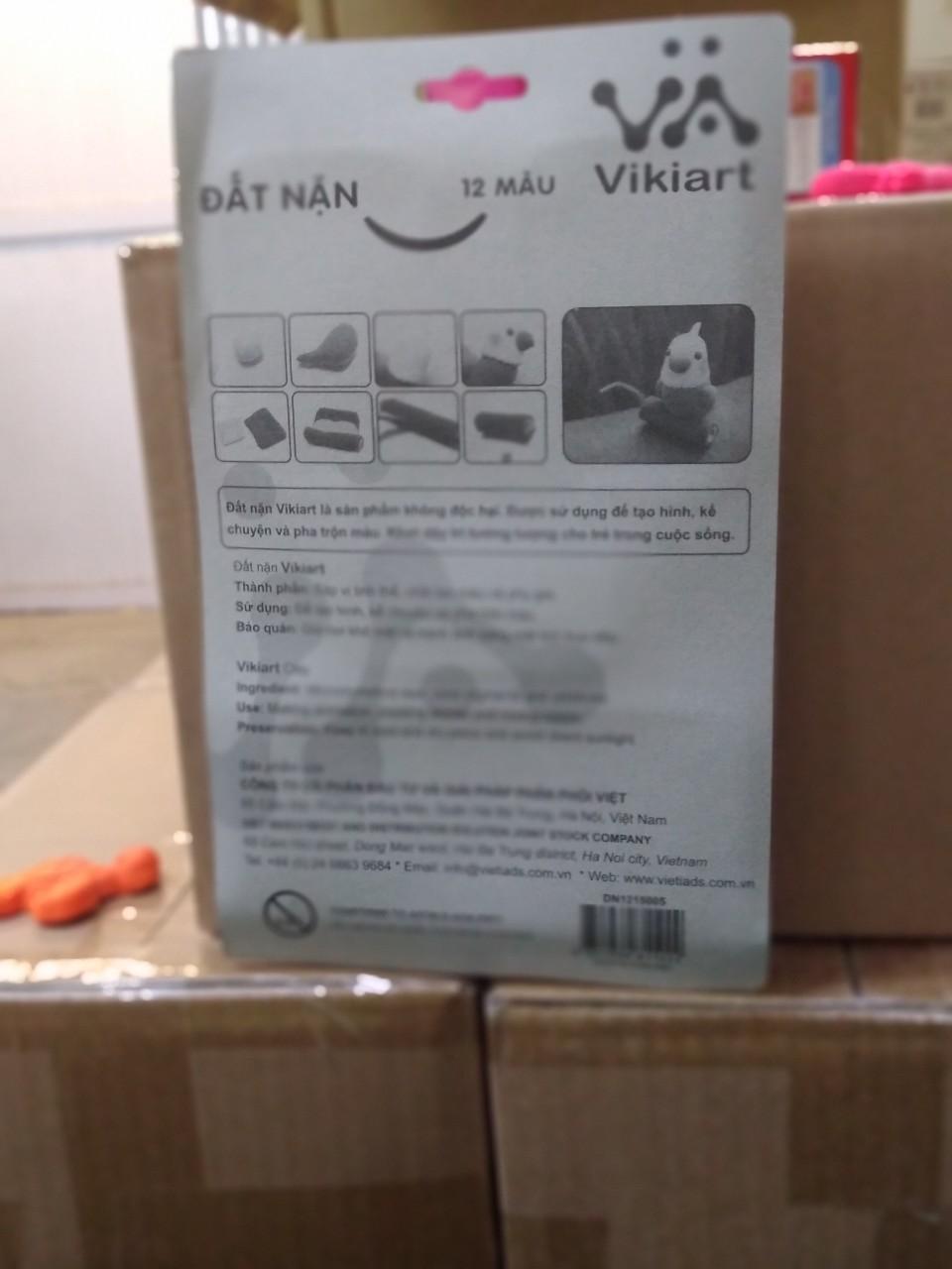 Đất Nặn 12 Màu Vikiart