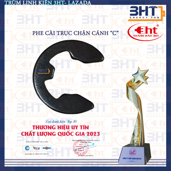 10 Phe gài chốt gài quạt
