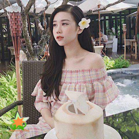 Hoa Đại Cài Tóc Đi Biển Siêu Hot