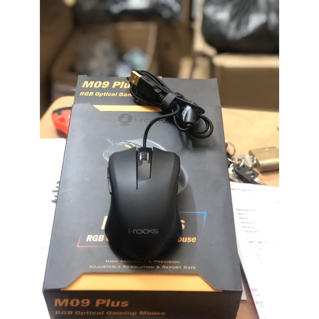 Chuột I-Rocks M09 Plus RGB